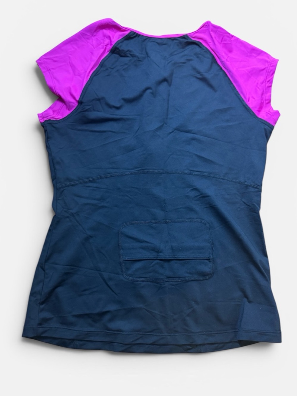 NWT Spanx Women's Cap Sleeve Activewear Top Slimming Fit UPF 50+ Sz. M - Picture 3 of 4